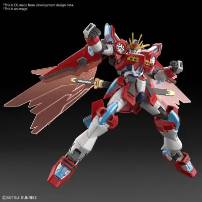 Maquette Gundam hg shin burning 1/144